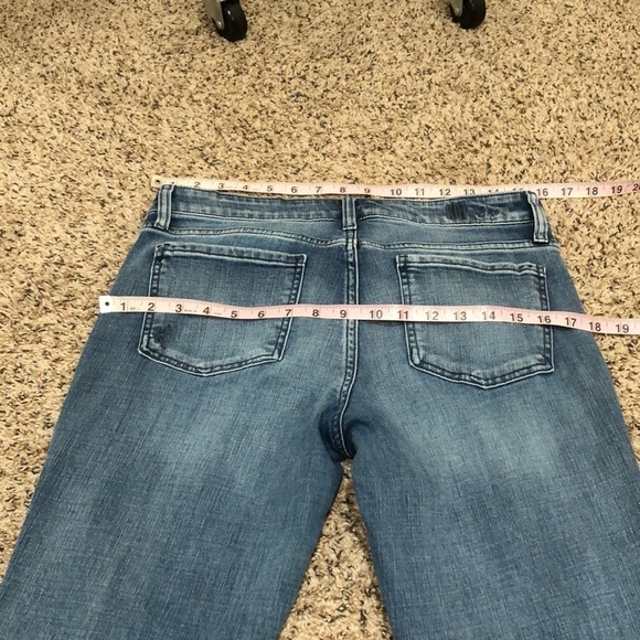 Kut From The Kloth Katy Boyfriend Straight Leg Jeans Size 6 Blue Distressed - Picture 5 of 11